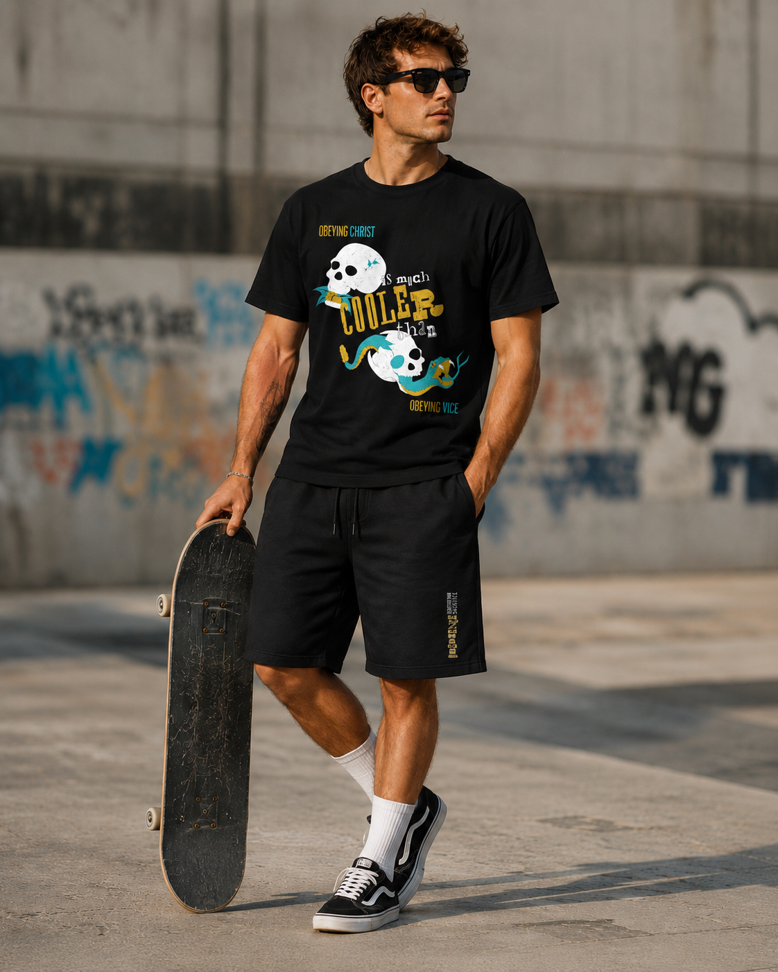 Obeying Christ is Cooler Than Obeying Vice T-Shirt